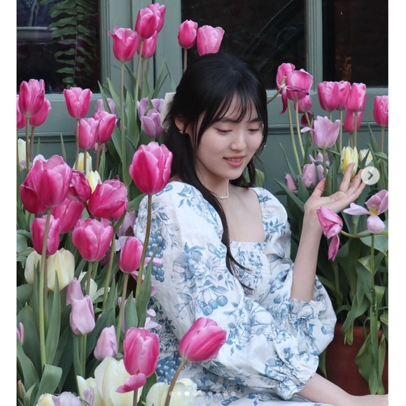 NEW Reformation Gitane Linen Dress Corsica Small - Picture 11 of 17